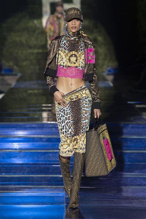 versace fendi runway